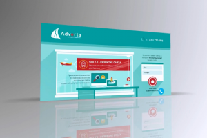 Пример рекламного ролика сайта