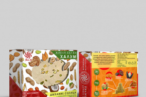 Серия упаковок для живой халвы "Халум"