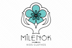 Логотип магазина детской одежды