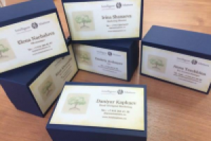 Визитка для компании Intelligent Matters