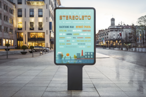 Постер фестиваля "Стереолето"