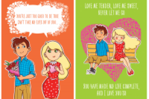 Две открытки о любви