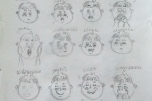 эмоции для курса детской иллюстрации