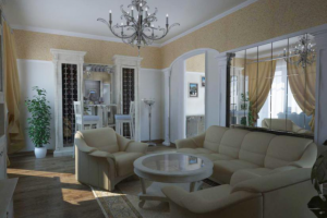 Дизайн интерьера гостиной комнаты