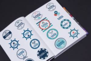 Морские вариации лого Lanсk Telecom