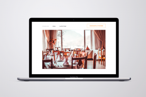 Дизайн сайта для кафе