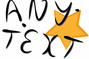 Текст уникальным шрифтом