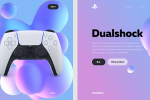 Обложка для лендинга, созданная на курсе.