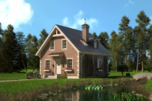 Коттедж в лесу