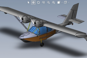 Моделирование гидросамолета