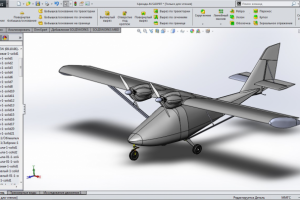 Моделирование легкомоторных самолетов