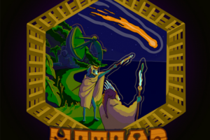 Стикер фестиваля "Метеор"