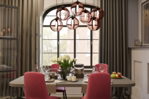 Modern kitchen-dining room