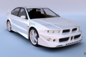 Эксклюзивные обвесы для Mitsubishi Galant GDI