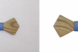 сделать белый фон и кадрировать, подчистить неров