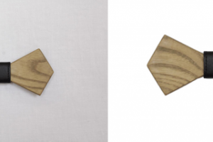 сделать белый фон и кадрировать, подчистить неров