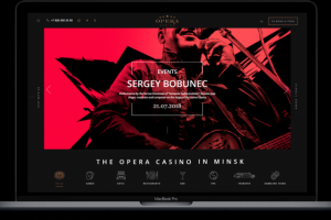 Корпоративный сайт для казино “Опера”