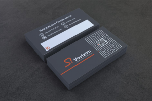 Визитки дизайнера Vosizon