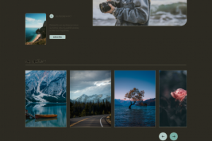 Дизайн сайта фотографа