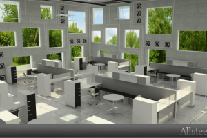 Allsteel интерьер офиса