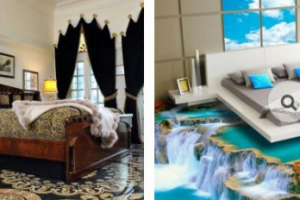 Пол в спальне