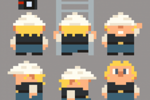 Пример пиксельной работы