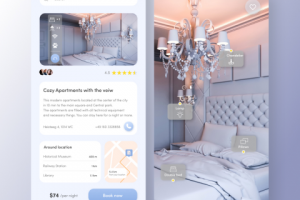 Приложение для поиска отелей и квартир