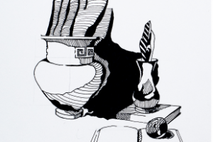 Графическая стилизация натюрморта.