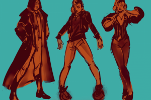 скетчи с нарядами