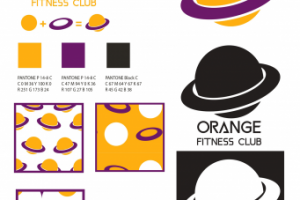 Фирменный стиль фитнес клуба