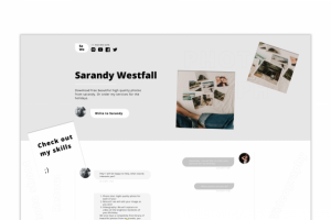 Сайт фотографа Sarandy Westfall