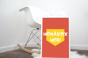 Айдентика для хостела "Дом ходуном"