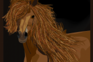 лошадь вектор