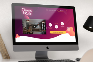 Landing Page для франшизы Донатс & Кофе