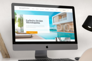 Landing Page для компании Ice Crystal Services