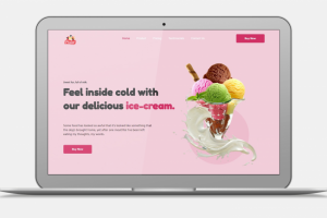 Сайт мороженного