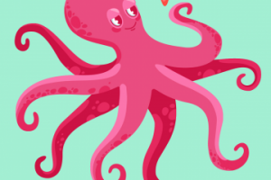 Иллюстрация - Осминожка