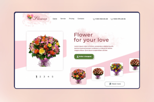 Flowers for you with love