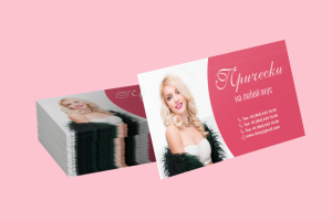 Визитка салона причесок