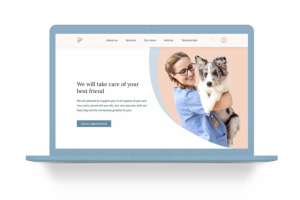 Дизайн сайта для ветеринарной клиники "VetClinic"