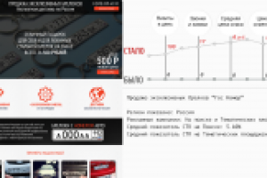 Продажа эксклюзивных брелков "Гос Номер"