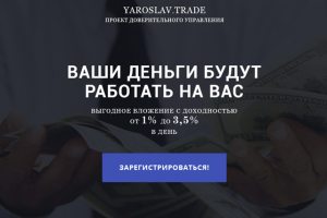 Проект доверительного управления