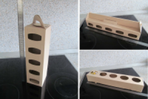 Упаковка под 5 банок.