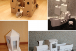 Игрушки настольные. http://www.cartonhouse.ru/little_house/