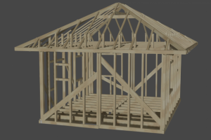 Деревянный каркас