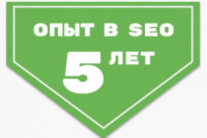 Опыт продвижения сайтов 5 лет