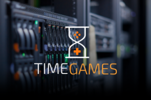 Дизайн сайта для игрового хостинга Time Games