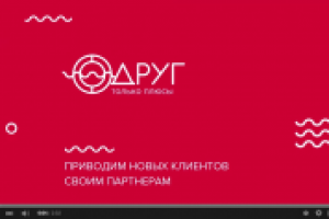 промо ролик для программы "Друг"