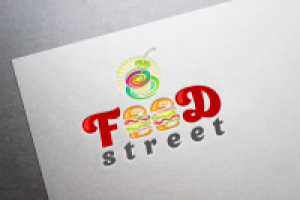 Логотип уличного фаст-фуда