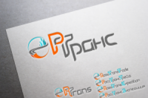 Серия логотипов группы компаний РоссТранс